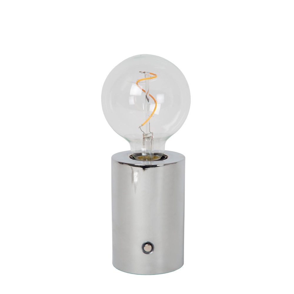 Lucide Oplaadbare tafellampVivo chroom - 52502/01/11